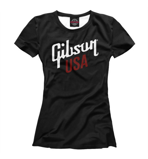 

Футболки Print Bar, Белый, Gibson guitar USA