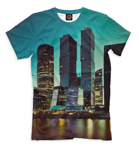 

Футболки Print Bar, Молочно-белый, Москва-Сити