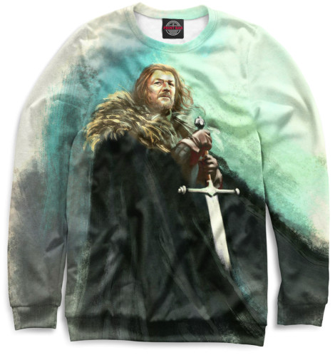 

Свитшоты Print Bar, Белый, Эддард Старк