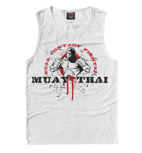 

Майки Print Bar, Белый, Тайский бокс