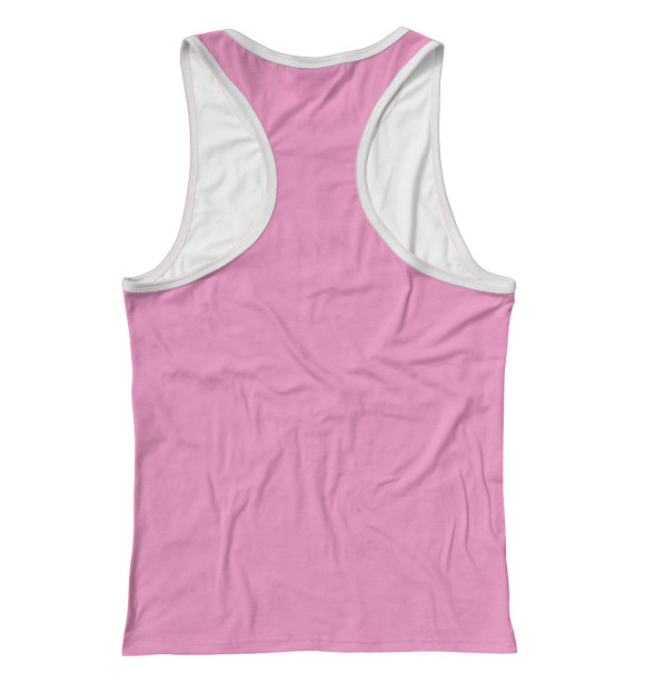 Женская майка-борцовка с изображением Oppa цвета Белый