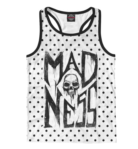 

Майки борцовки Print Bar, Белый, Madness