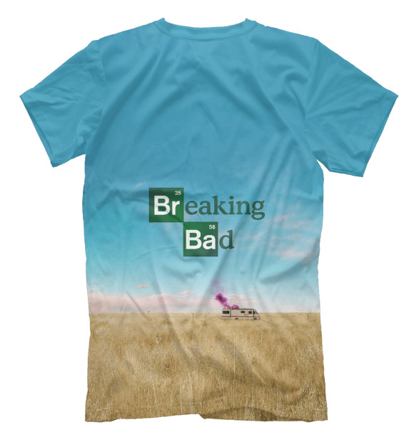 Футболка для мальчиков с изображением Breaking bad цвета Белый