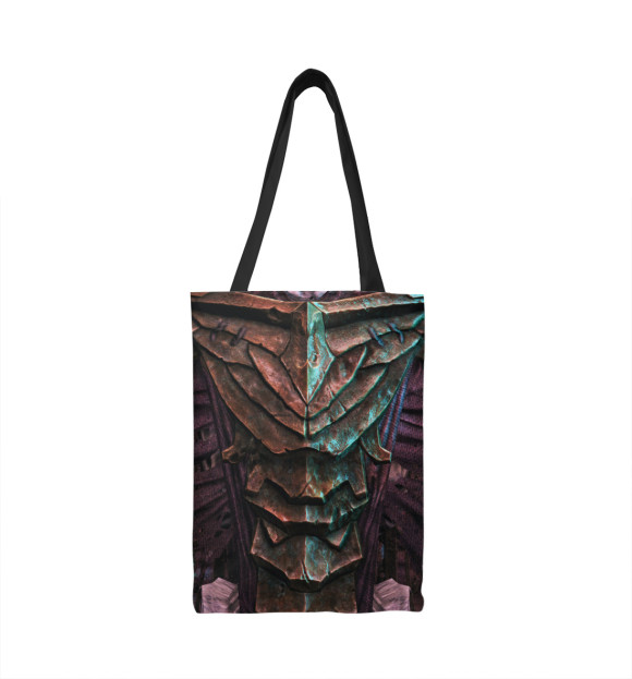 Сумка-шоппер с изображением Dragon priest armor цвета 