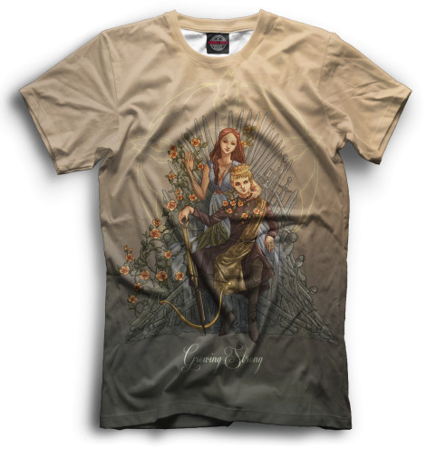 

Футболки Print Bar, Черный, Игра Престолов