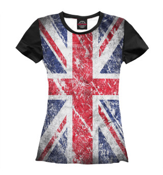 Женская футболка Великобритания