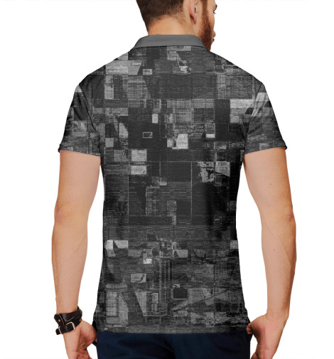 

Поло Print Bar, Белый, Кот Барсик