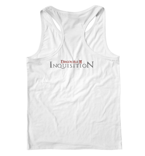 

Майки борцовки Print Bar, Белый, Dragon Age