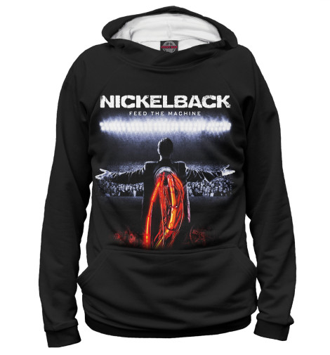 

Худи Print Bar, Белый, Nickelback