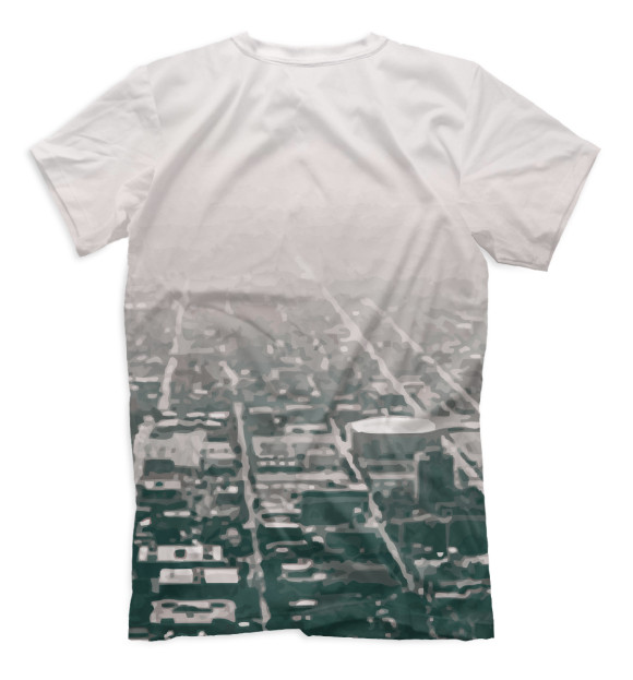 Футболка для мальчиков с изображением Баста цвета Белый