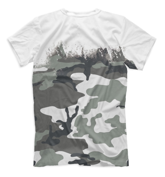 Мужская футболка с изображением Баста цвета Белый