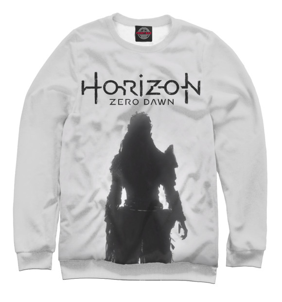 Свитшот для девочек с изображением Horizon Zero Dawn цвета Белый