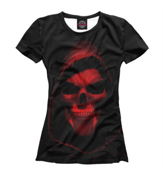 Футболка для девочек Red Line Skull