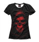 Футболка для девочек Red Line Skull