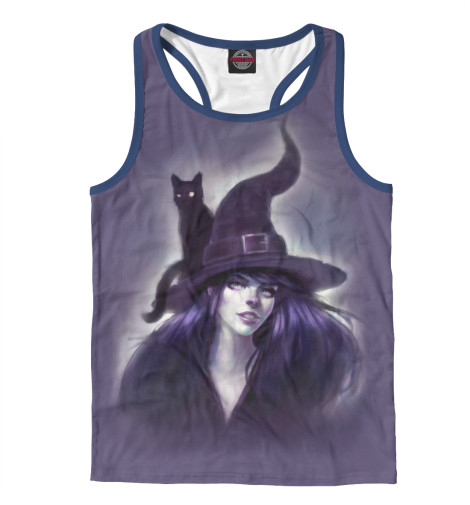 

Майки борцовки Print Bar, Белый, Ведьма