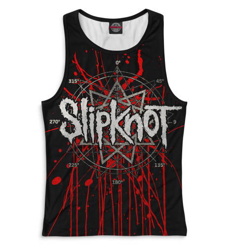 

Майки борцовки Print Bar, Чёрный, Slipknot