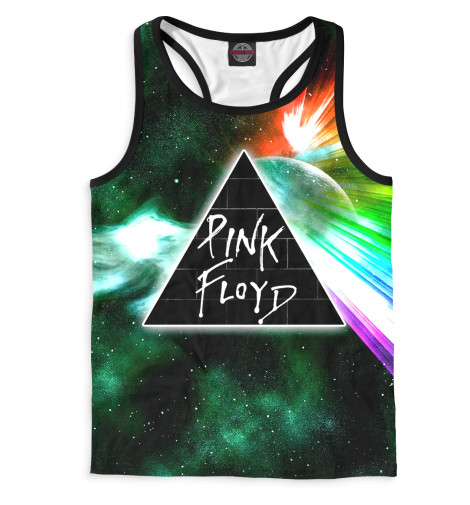 

Майки борцовки Print Bar, Белый, Pink Floyd
