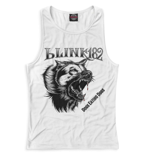 

Майки борцовки Print Bar, Белый, blink-182