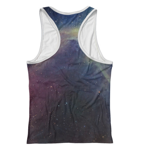 

Майки борцовки Print Bar, Белый, Галактика