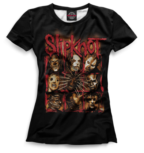 

Футболки Print Bar, Белый, Slipknot