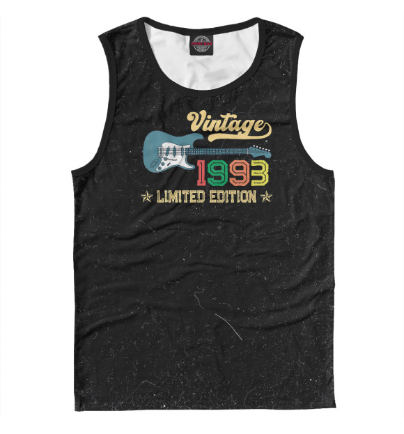 Мужская майка с изображением Vintage 1993 Birthday Gifts цвета Белый
