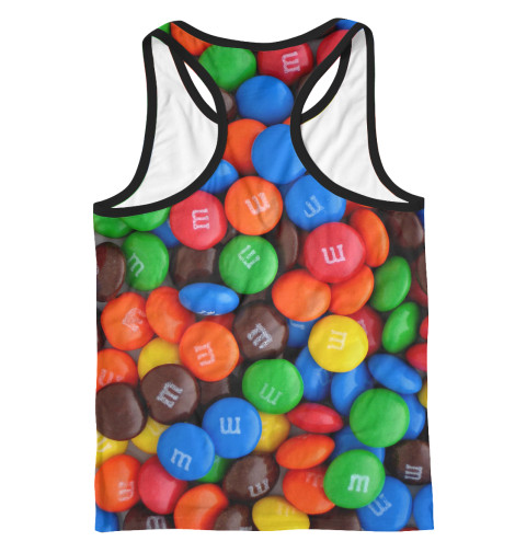 

Майки борцовки Print Bar, Белый, M&M'S