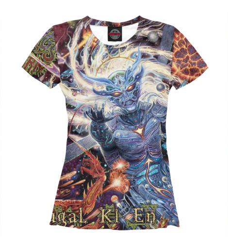 

Футболки Print Bar, Белый, Rings of Saturn