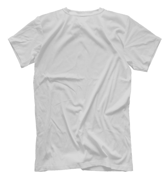 Мужская футболка с изображением Рыбацкие узлы цвета Белый