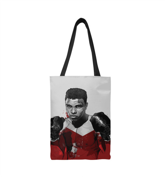 Сумка-шоппер с изображением Muhammad Ali цвета 