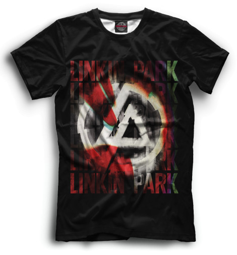 

Футболки Print Bar, Черный, Linkin Park