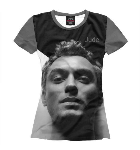 

Футболки Print Bar, Белый, Джуд Лоу