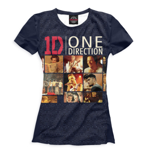 

Футболки Print Bar, Белый, One Direction