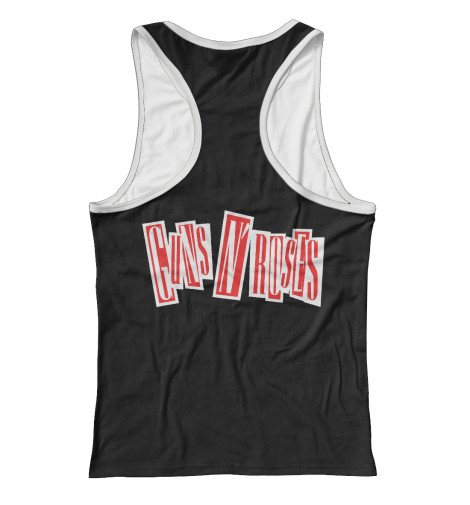 

Майки борцовки Print Bar, Белый, Guns N' Roses