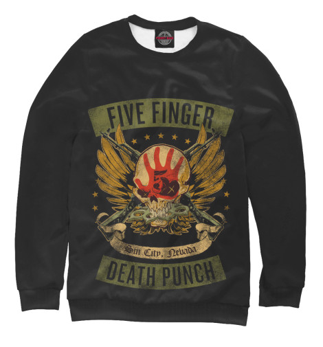 

Свитшоты Print Bar, Белый, Five Finger Death Punch