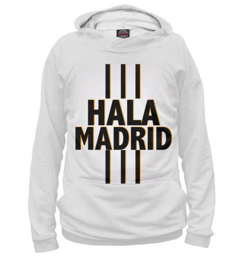 

Худи Print Bar, Белый, Hala Madrid
