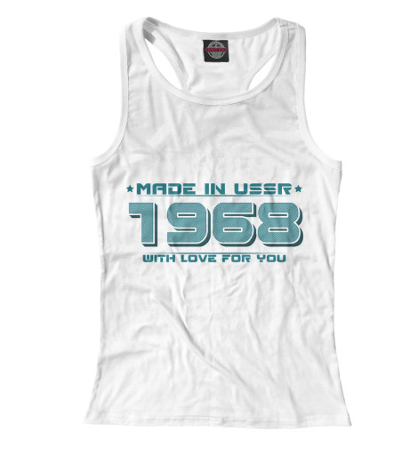 

Майки борцовки Print Bar, Белый, Made in USSR 1968