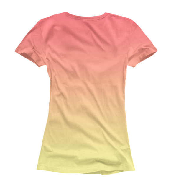Женская футболка с изображением Попалась на Илюхин крючок цвета Белый