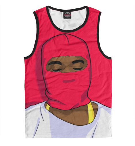 

Майки Print Bar, Белый, Yeezy mask