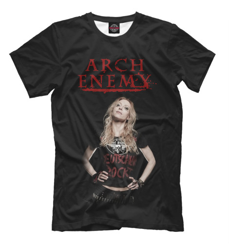 

Футболки Print Bar, Черный, Angela Gossow