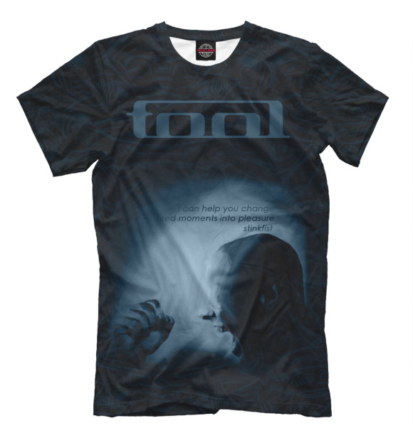 Мужская футболка с изображением Tool цвета Черный