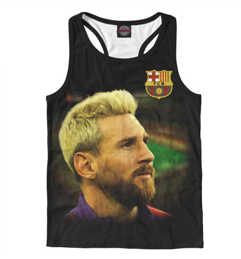 

Майки борцовки Print Bar, Белый, Messi king Leo