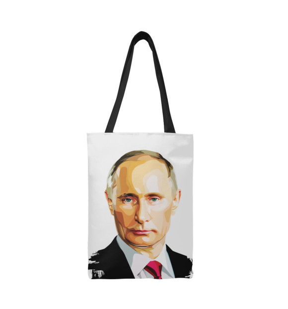 Сумка-шоппер с изображением Путин! цвета 