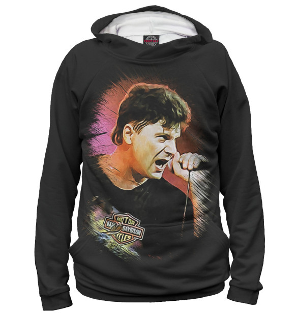 Женское худи с изображением Сектор Газа цвета Белый