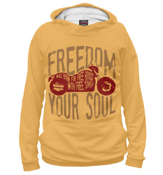 Женское худи Freedom in Your Soul