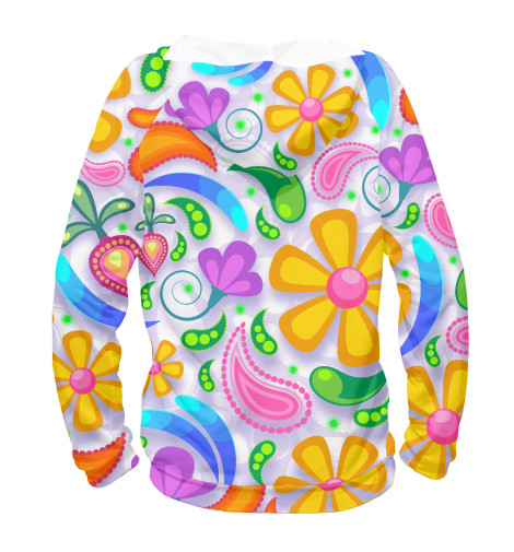 

Худи Print Bar, Белый, Flower Time