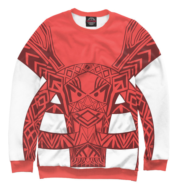 Мужской свитшот с изображением Привлечение денег цвета Белый