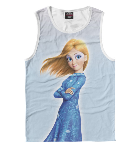 

Майки Print Bar, Белый, Снежная королева