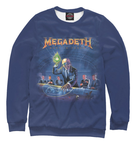 

Свитшоты Print Bar, Белый, Megadeth