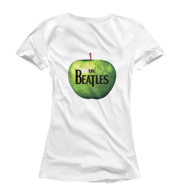 Футболка для девочек с изображением The Beatles цвета Белый