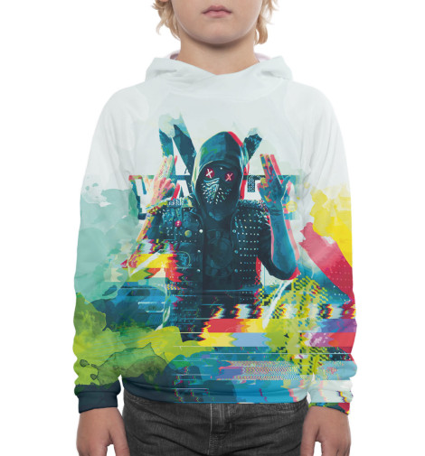 

Худи Print Bar, Белый, Watch Dogs